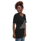 413 Love 2 Women's Short Sleeve V-Neck T-Shirt